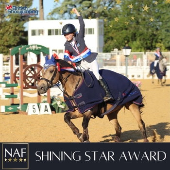 Rebekka Sutherland from Scotland is the latest NAF Shining Star Rebekka Sutherland from Scotland is the latest NAF Shining Star